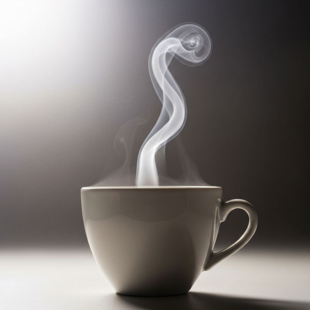 Coffee cup product shot